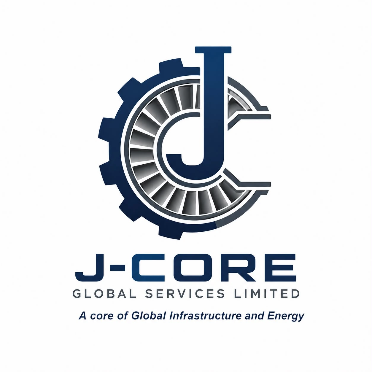 J-Core Global Services logo design